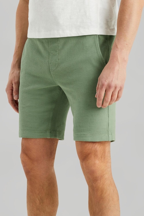 Cast Iron chino shorts waffle structure